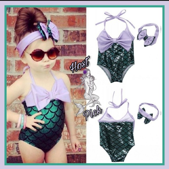 Moon Goddess Boutique Other - New Adorable Girls Mermaid Swimsuit! Sz 2T Left